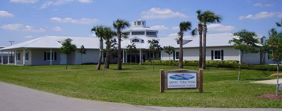 Administration Building and evidence compound