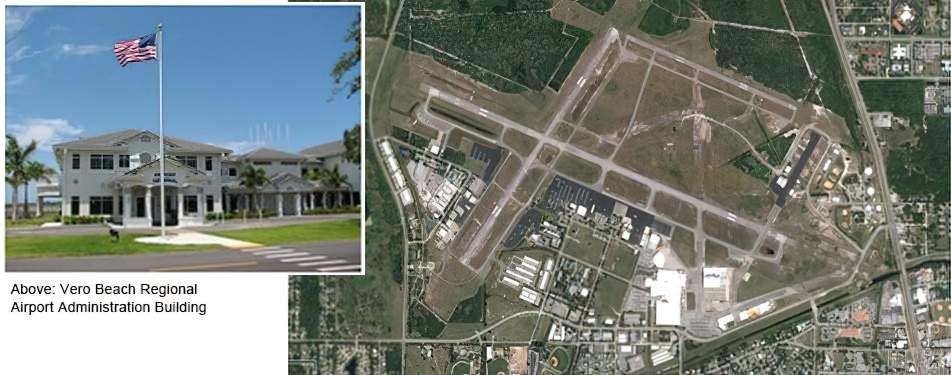 Above: Vero Beach Regional Airport Administration Building